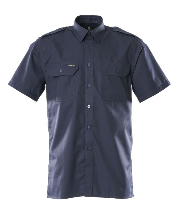 Camicia, a maniche corte CROSSOVER blu navy