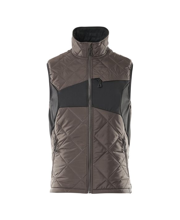 Gilet termico ACCELERATE antracite scuro/nero