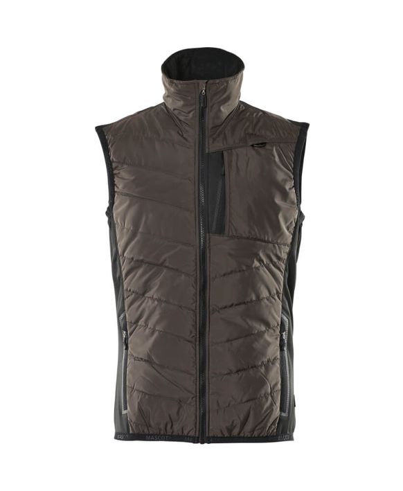 Gilet termico UNIQUE antracite scuro/nero