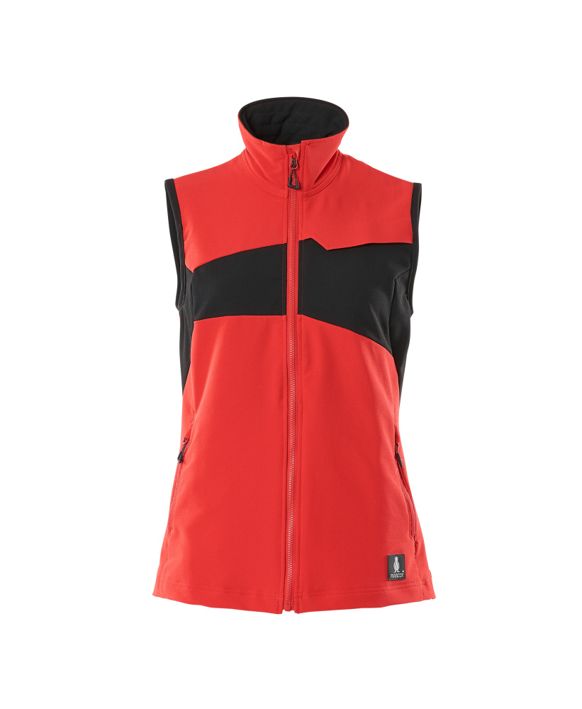Gilet ACCELERATE rosso/nero