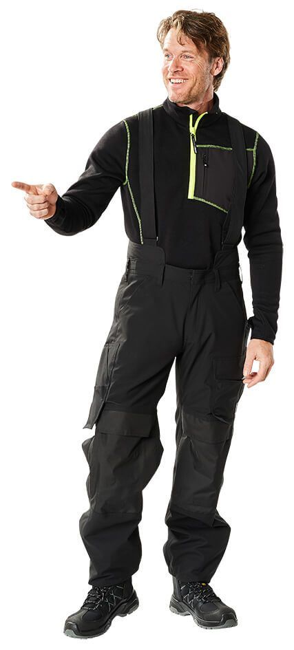Maglione con mezza cerniera HARDWEAR blu navy scuro