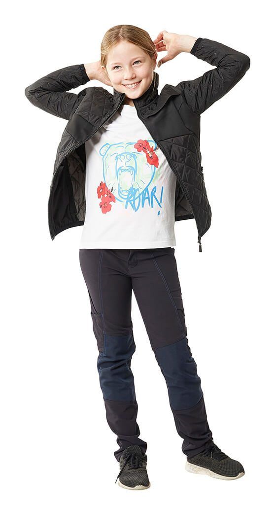 T-shirt da bambino ACCELERATE bianco