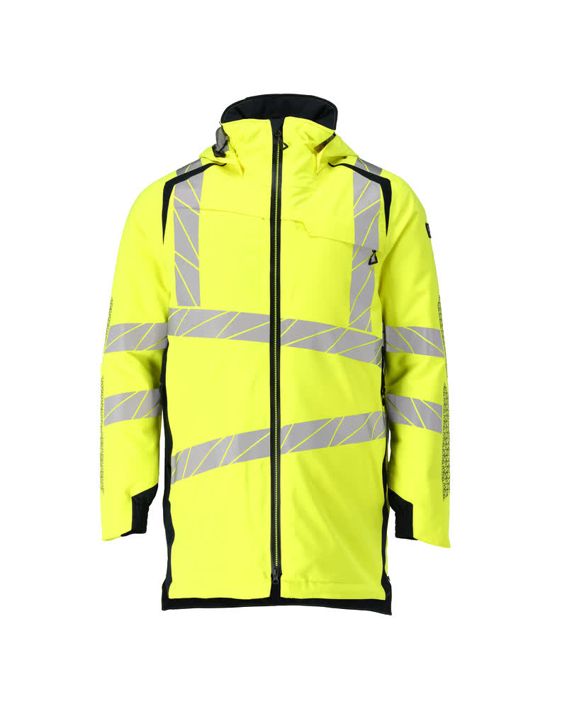 Parka ACCELERATE SAFE hi-vis giallo/blu navy scuro