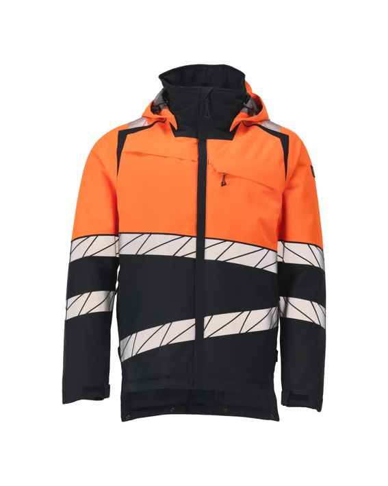 Giacca antifreddo ACCELERATE SAFE blu navy scuro/hi-vis arancio