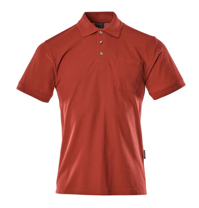 Polo con tasca sul petto CROSSOVER rosso