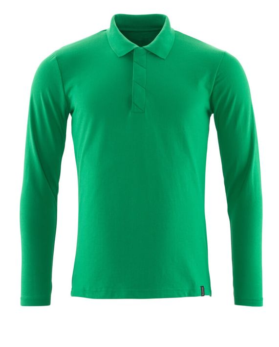 Polo, a maniche lunghe CROSSOVER verde prato