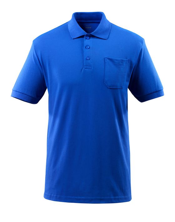 Polo con tasca sul petto CROSSOVER blu royal