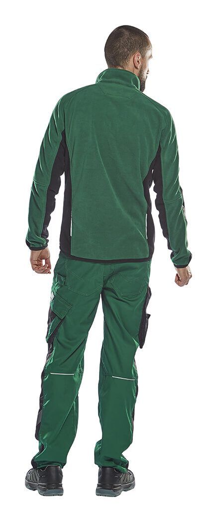 Pantaloni con tasche porta-ginocchiere UNIQUE antracite/nero