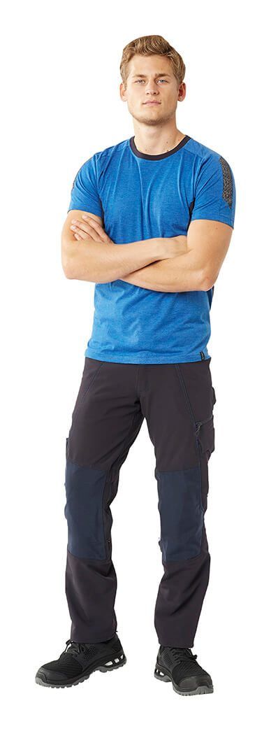 Maglietta ACCELERATE azzurro/blu navy scuro