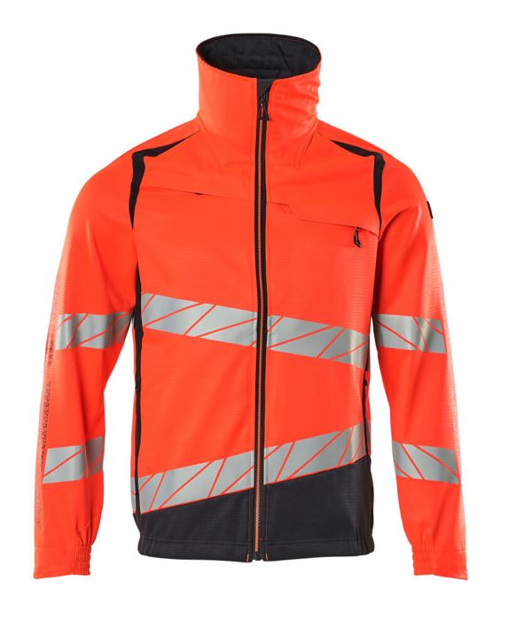 Giacca ACCELERATE SAFE hi-vis rosso/blu navy scuro