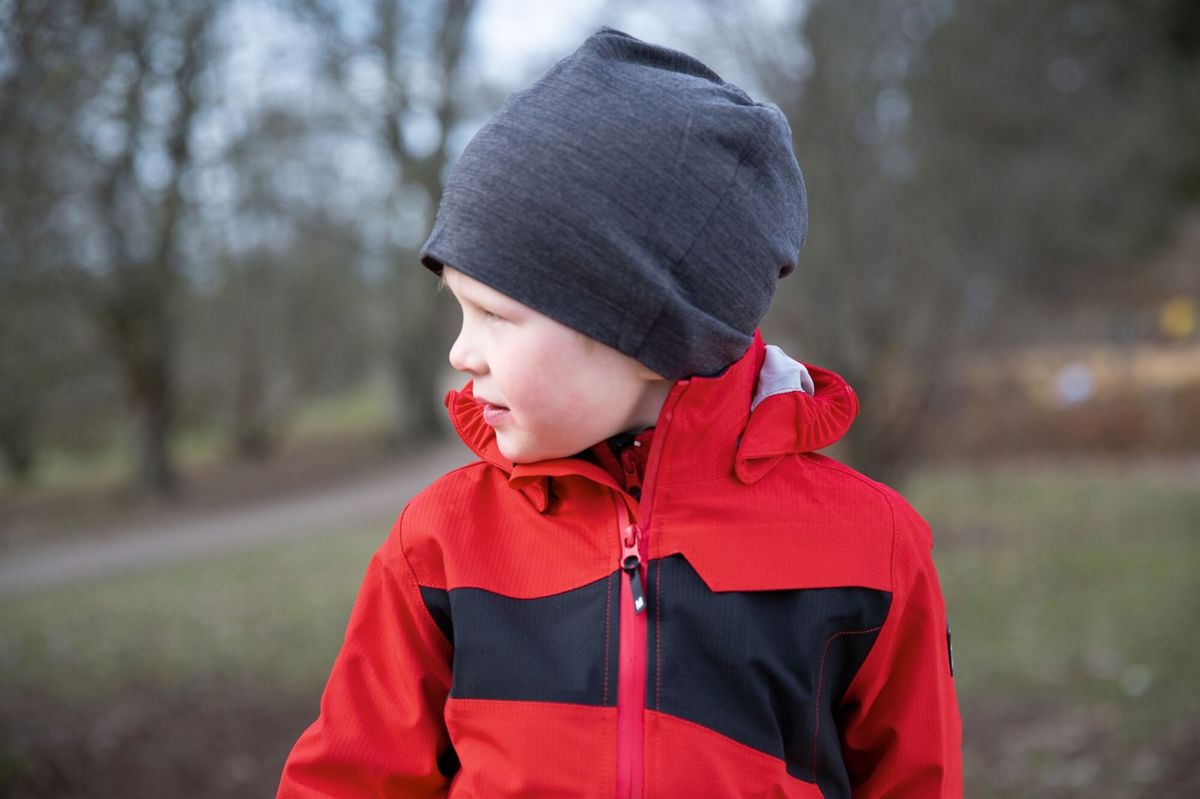 Giacca antivento da bambino ACCELERATE nero