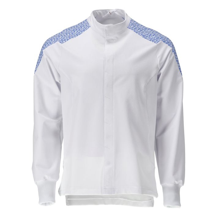 Giacca FOOD & CARE bianco/azzurro