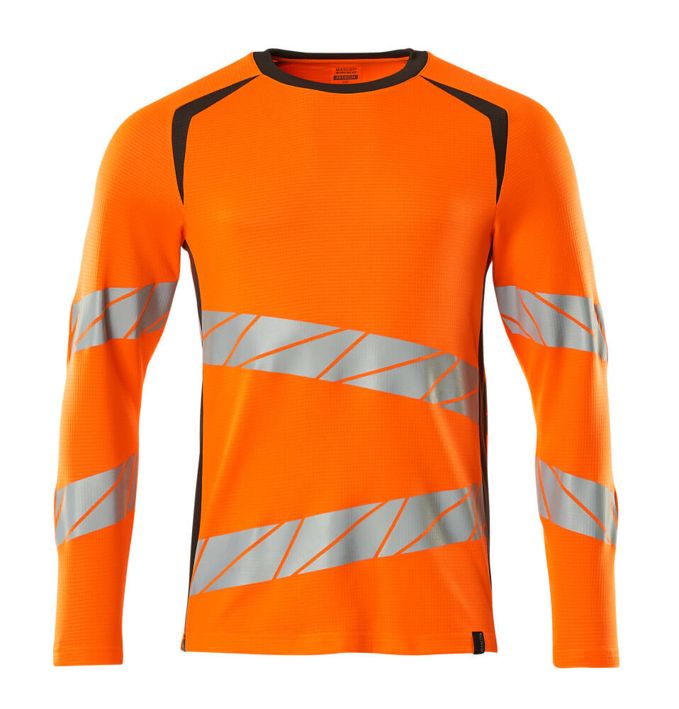 Maglietta, a maniche lunghe ACCELERATE SAFE hi-vis arancio/antracite scuro