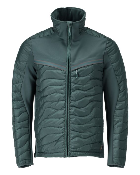 Giacca termica CUSTOMIZED verde foresta