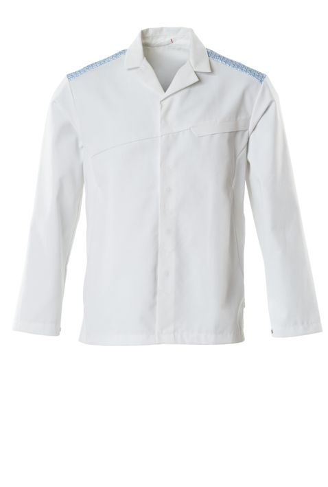 Giacca FOOD & CARE bianco/azzurro
