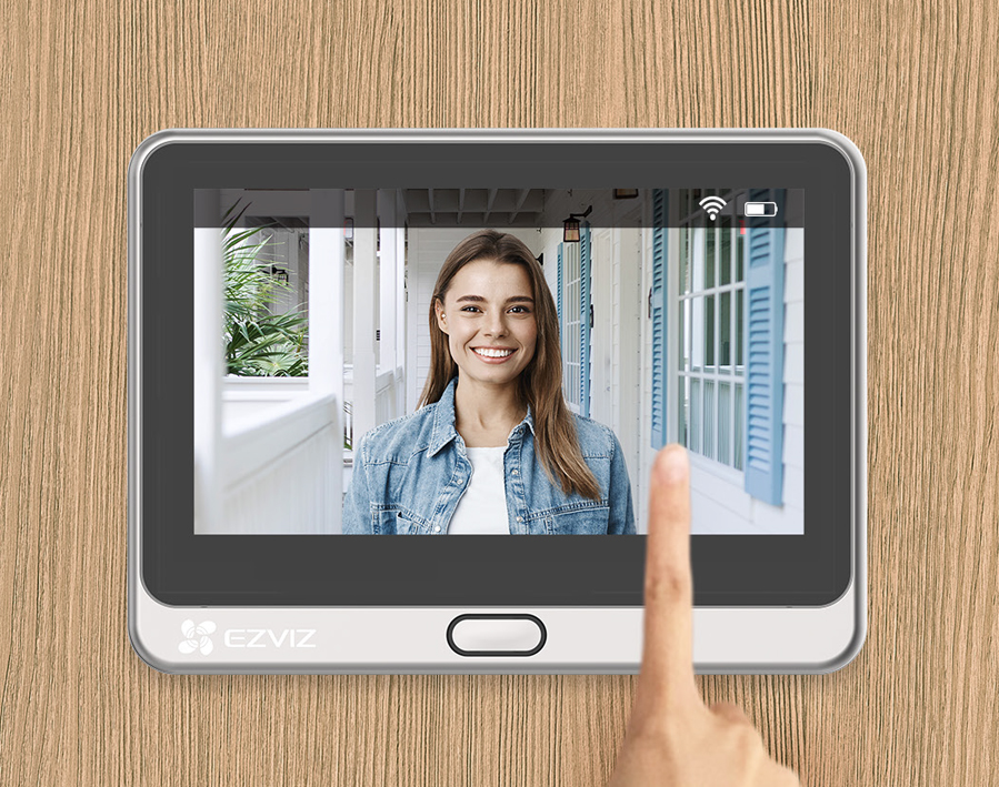 Spioncino Wi-fi con schermo interno 
