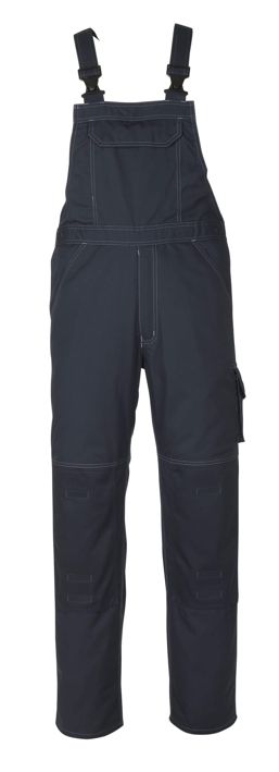 Salopette con tasche porta-ginocchiere INDUSTRY blu navy scuro