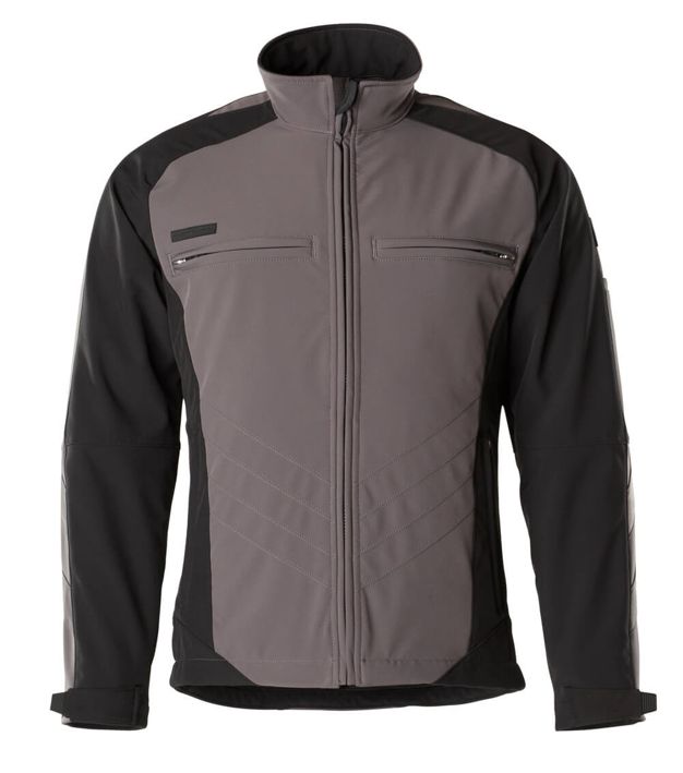 Giacca Softshell UNIQUE antracite/nero