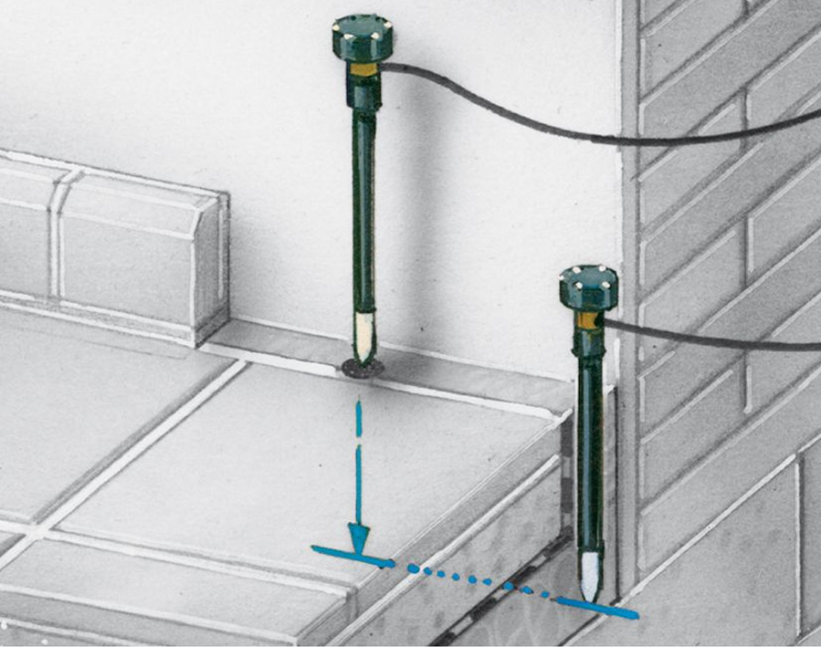 Set di ispezione/misurazione umidità DampfMaster Allround Set 