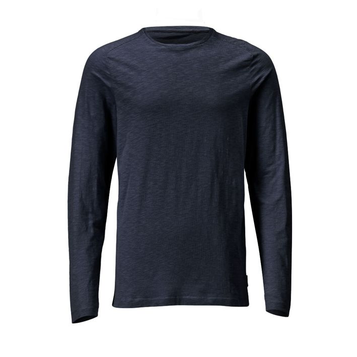 Maglietta, a maniche lunghe CUSTOMIZED blu navy scuro