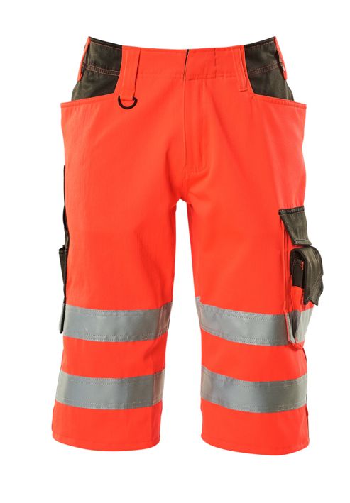 Bermuda SAFE SUPREME hi-vis rosso/antracite scuro