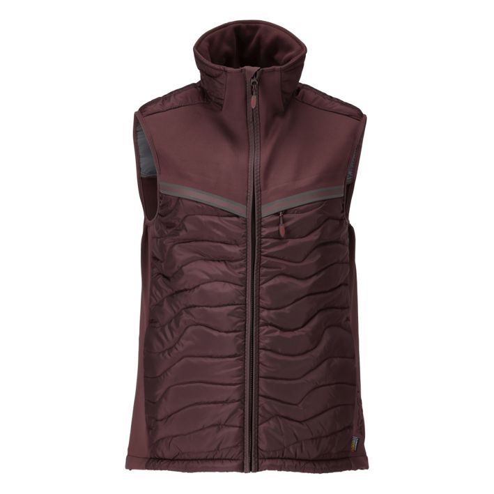 Gilet termico CUSTOMIZED bordeaux