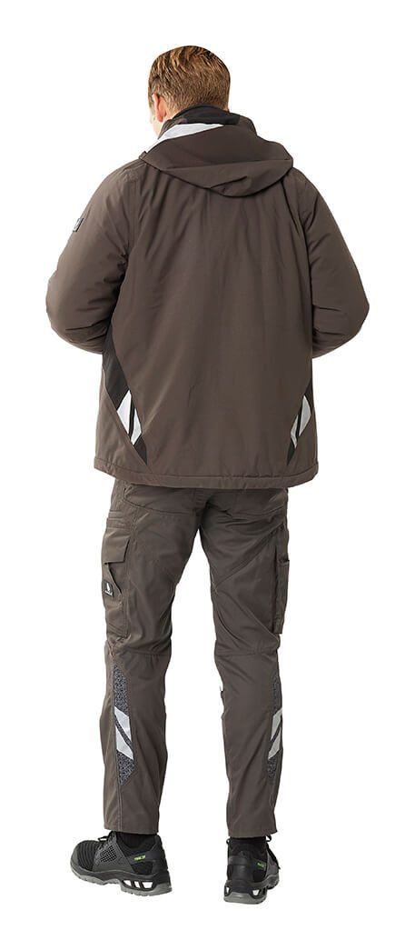 Pantaloni con tasche porta-ginocchiere ACCELERATE blu navy scuro