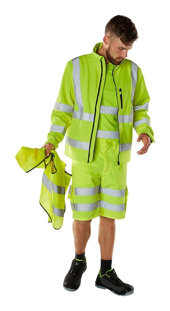 Giacca Softshell SAFE ARCTIC hi-vis arancio