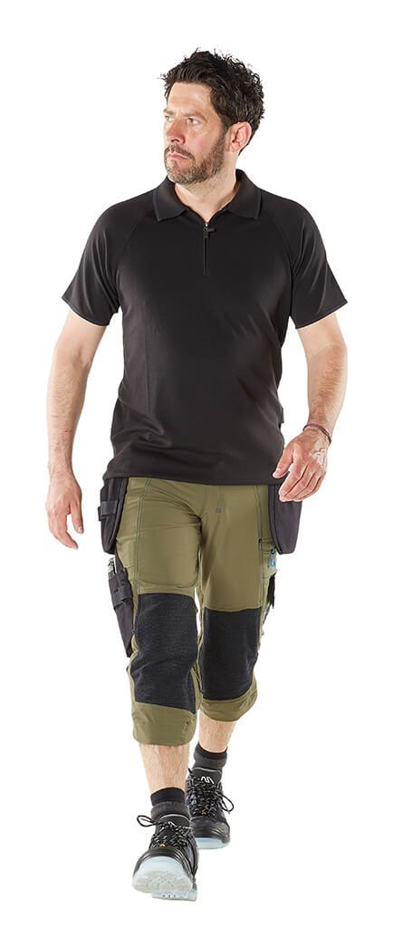 ¾ Pantaloni con tasche esterne ADVANCED antracite scuro