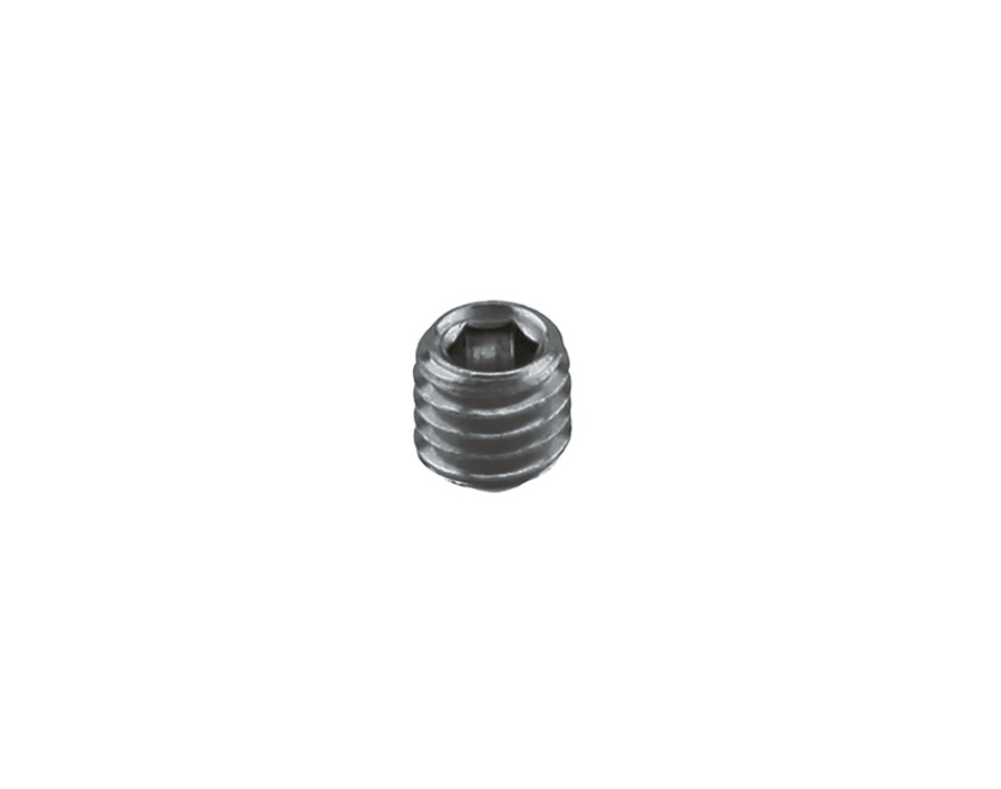 Cadro Vetrina Perno filettato profilo per vetro M5 x 4 mm nero
