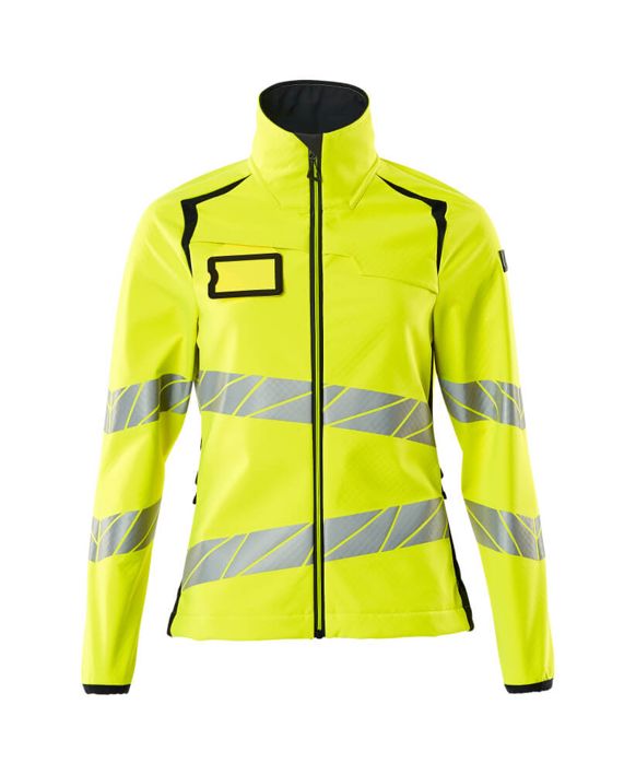 Giacca Softshell ACCELERATE SAFE hi-vis giallo/blu navy scuro