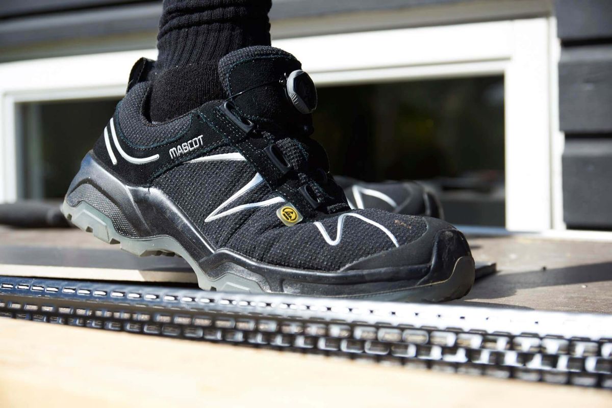 Scarpe antinfortunistiche FOOTWEAR FLEX nero/argento