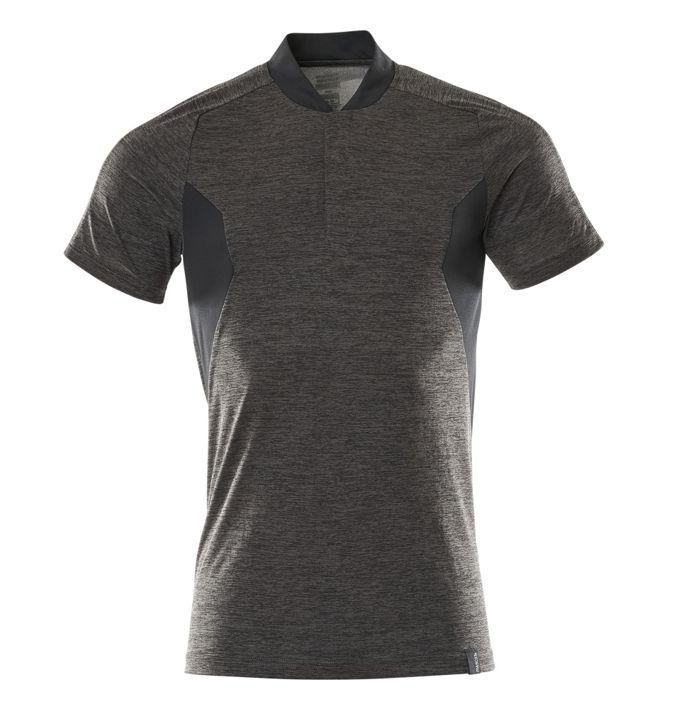 Polo ACCELERATE antracite scuro/nero