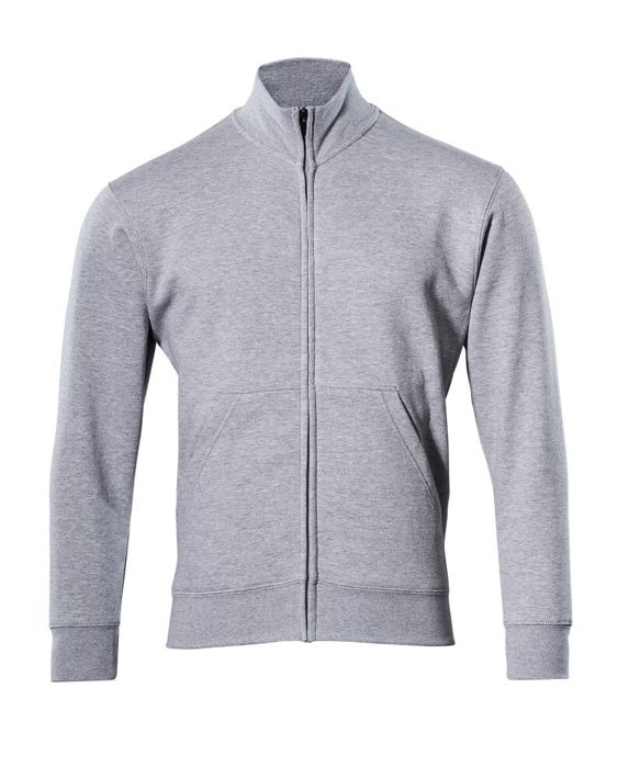 Felpa con chiusura lampo CROSSOVER grigio melange