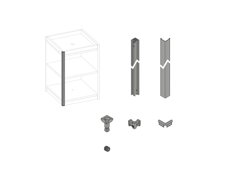 Kit ferramenta ibrido verticale