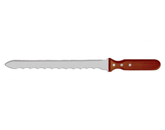 Coltello per materiali d'isolamento 