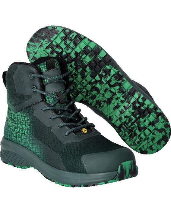 Stivali antinfortunistiche FOOTWEAR ACCELERATE verde/verde prato