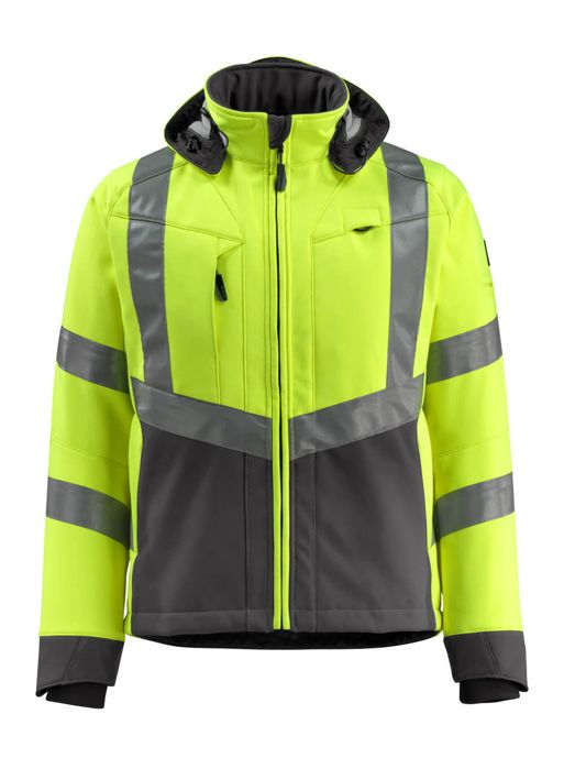 Giacca Softshell SAFE SUPREME hi-vis giallo/antracite scuro