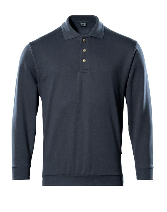 Polo Felpata CROSSOVER blu navy scuro