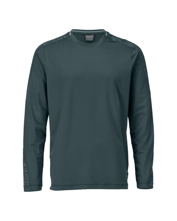 Maglietta, a maniche lunghe CUSTOMIZED verde foresta