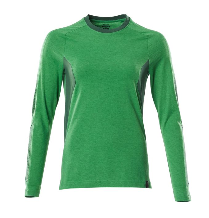 Maglietta, a maniche lunghe ACCELERATE verde prato/verde