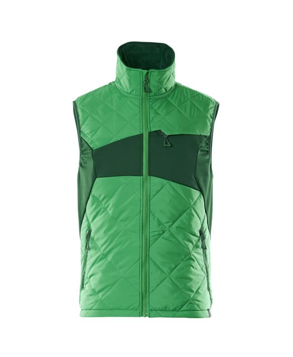 Gilet termico ACCELERATE verde prato/verde