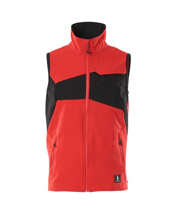 Gilet ACCELERATE rosso/nero