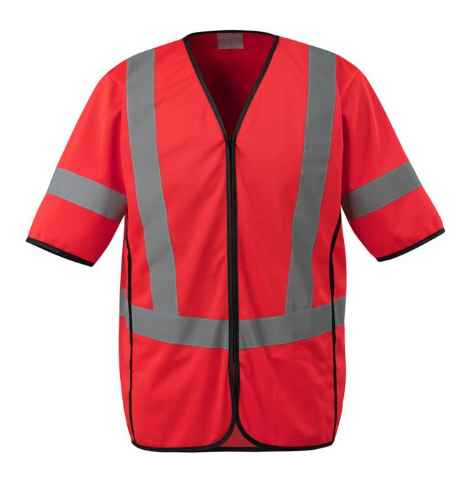 Gilet ad alta visibilità SAFE SUPREME hi-vis rosso