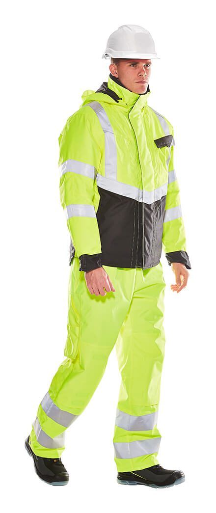 Giacca antifreddo SAFE SUPREME hi-vis giallo/nero
