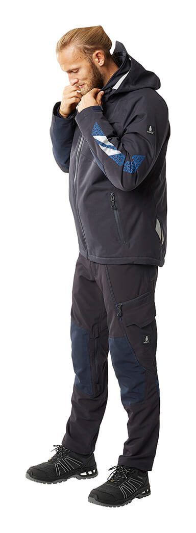 Pantaloni con tasche esterne ACCELERATE blu navy scuro