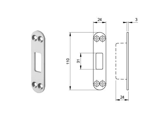 Contropiastra B 1137