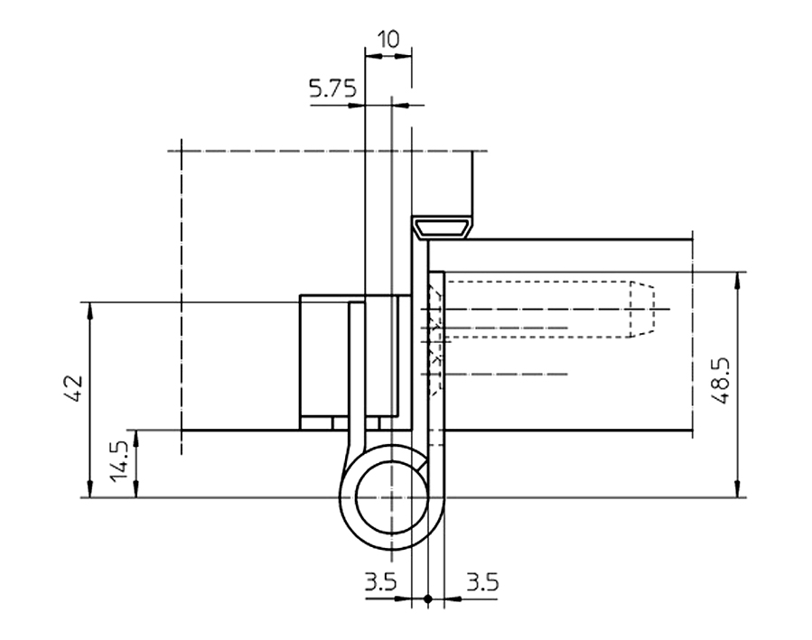 Cerniera VARIANT VX 7729/160