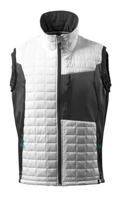 Gilet termico ADVANCED bianco/antracite scuro