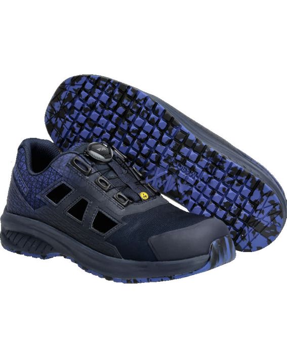 Sandali antinfortunistiche FOOTWEAR ACCELERATE blu navy scuro/azzurro